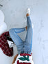 "HAWAII" DJ2614 denim pants - BLUE